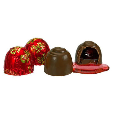 Cellas Covered Cherry Milk Chocolate, Nut and Gluten Free, 72 Ea