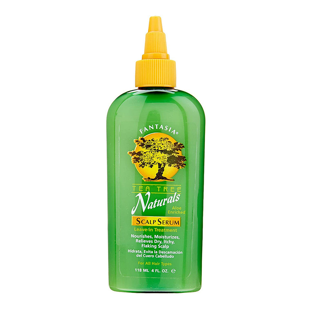 Fantasia Tea Tree Naturals Leave-In Scalp Serum, 4 Oz
