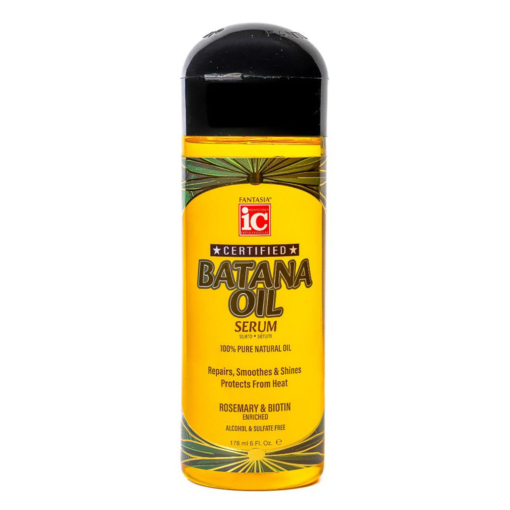 Fantasia IC Batana Oil Serum for Hair Repair Smoothing and Enhanced Shine 6Oz (178ml)