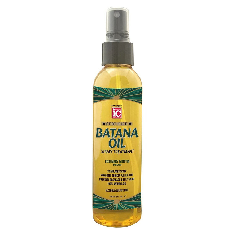 Fantasia Batana Oil Spray Shine Enhancing Hair Oil Mist Rosemary and Biotin 6Oz (178ml)