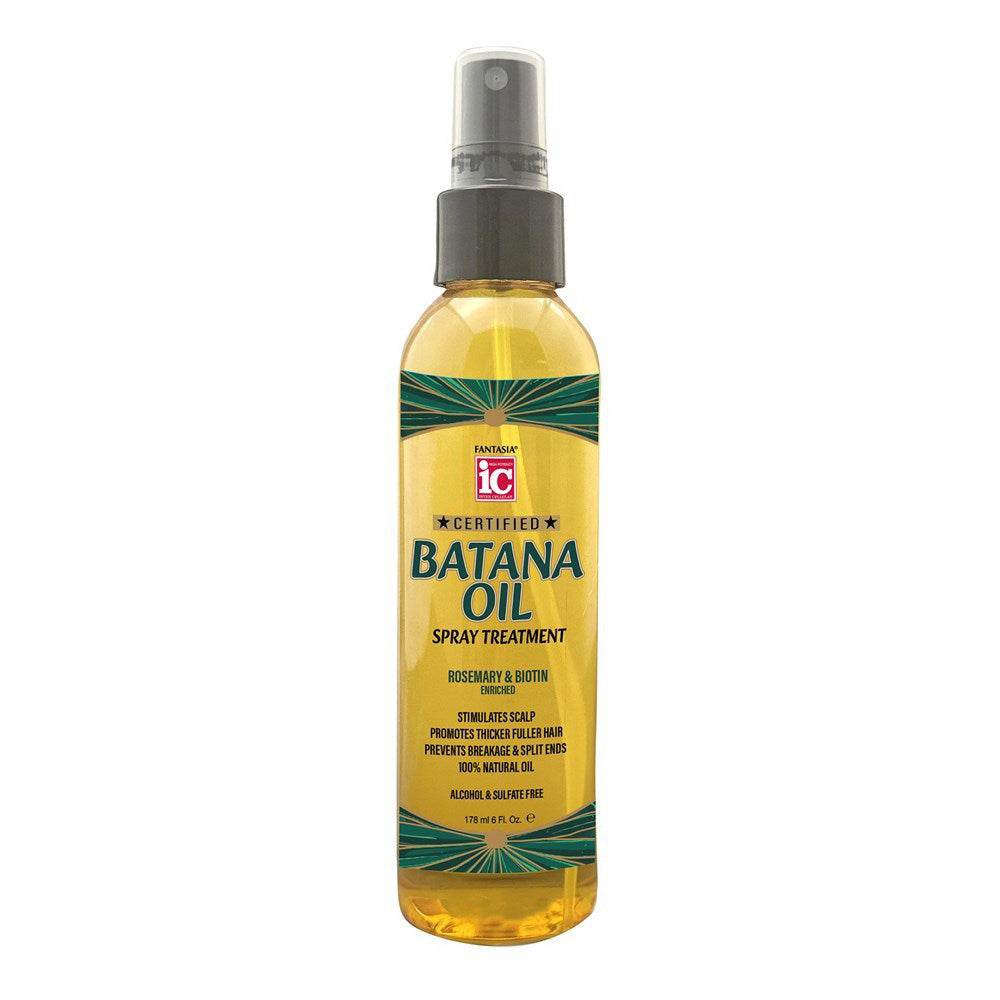 Fantasia IC Batana Oil Spray Treatment Strengthening Hair Oil Shine Spray 6Oz (178ml)