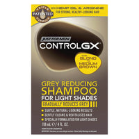 Just For Men Control GX Grey Reducing Shampoo for Light Shades, 4 Oz