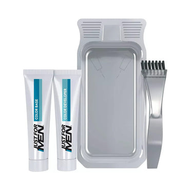 Just For Men Brush-In Mustache, Beard And Sideburns, Light Brown - Kit
