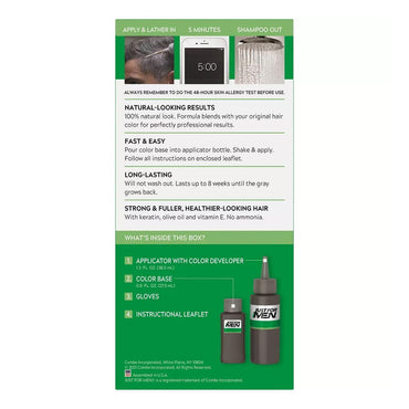 Just For Men Shampoo-In Hair Color, Dark Brown Kit