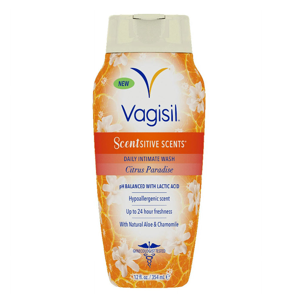 Vagisil Ph Balance Wash Scentsitive Scents Citrus Paradise 12Oz (354ml)