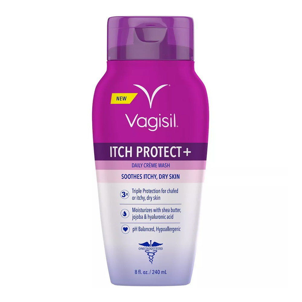 Vagisil Itch Protect And Daily Creme Intimate Wash, 8 Oz