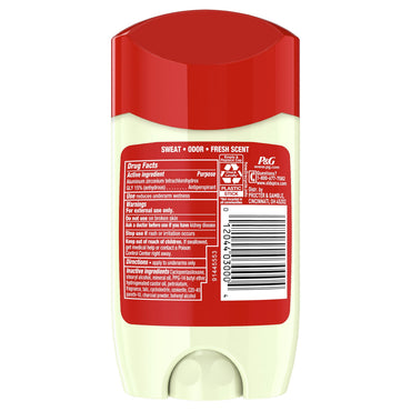 Old Spice Fresher Collection Volcano Invisible Solid Antiperspirant and Deodorant, 2.6 Oz