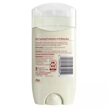 Old Spice Aluminum Free Deodorant Solid Wildnerness with Lavender, 3 Oz