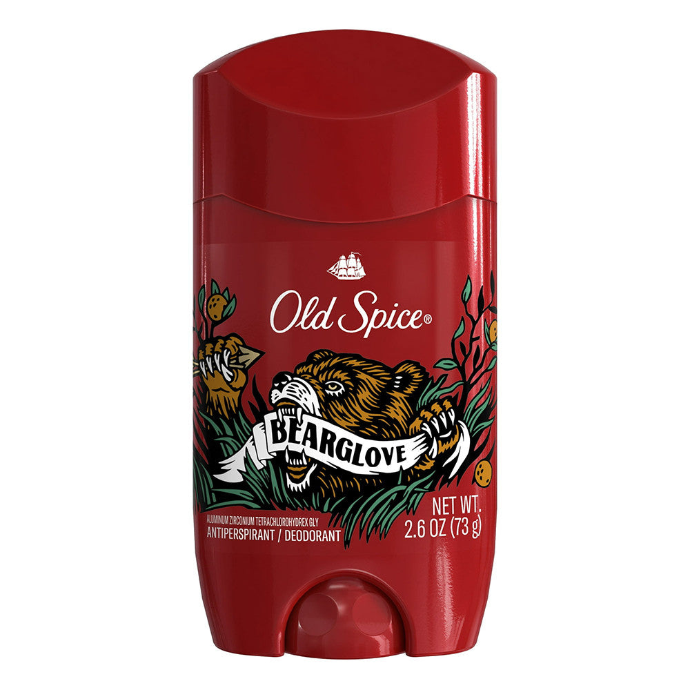 Old Spice Wild Collection Antiperspirant And Bearglove Deodorant - 2.6 Oz