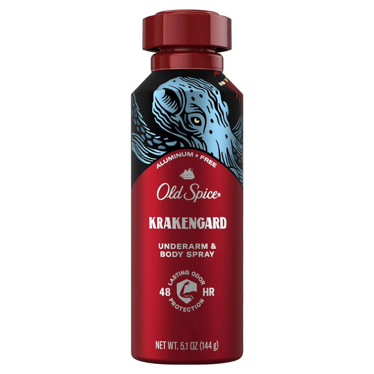 Old Spice Krakengard Mens Body Spray, 5.1 Oz