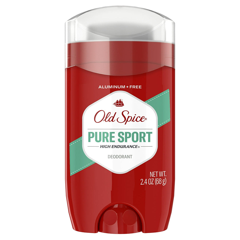 Old Spice Deodorant Pure Sport with High Endurance 2.4Oz (68g)