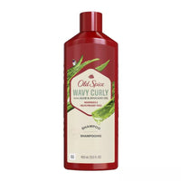 Old Spice Wavy Curly Shampoo With Aloe And Avocado Oil, 13.5 Oz