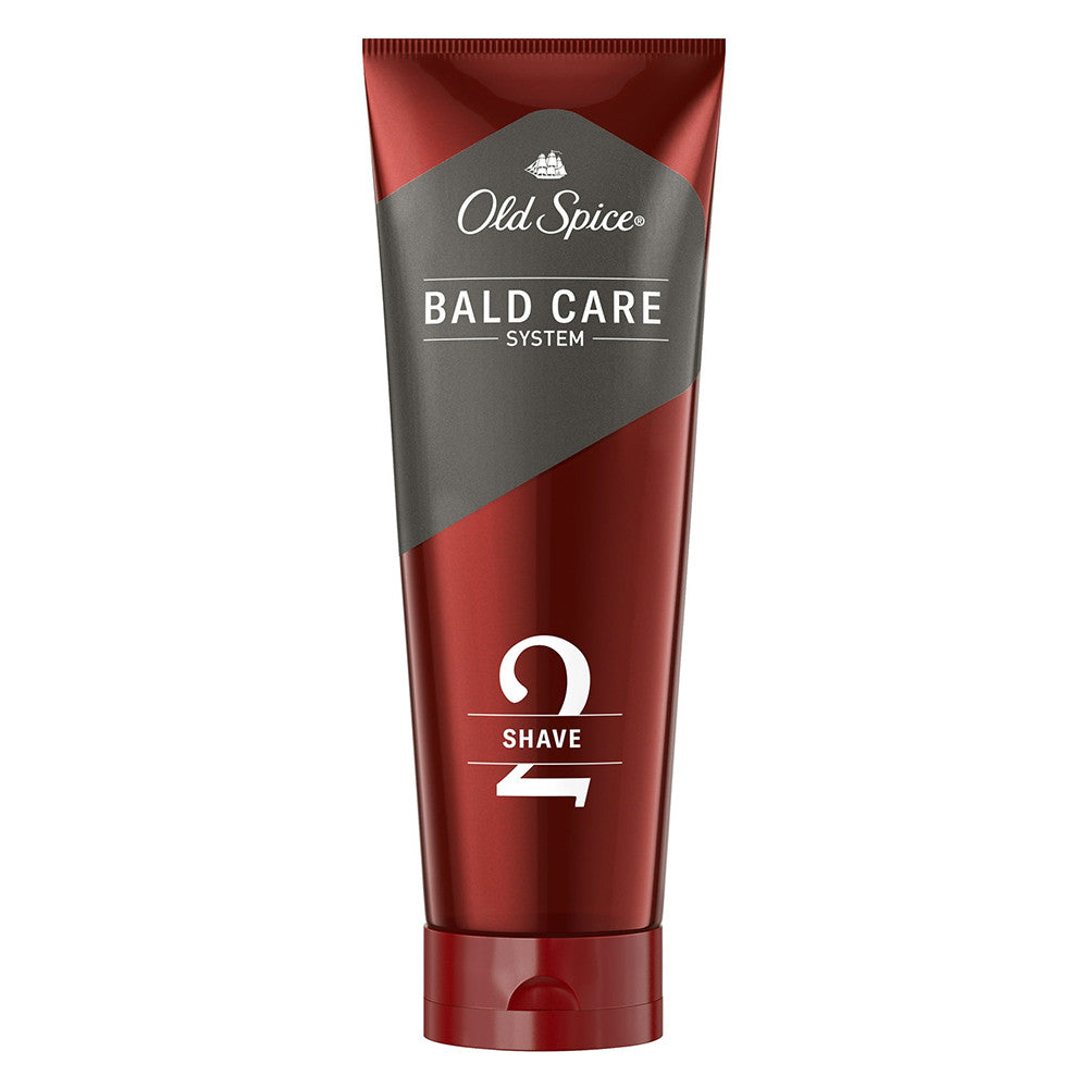 Old Spice Mens Bald Care System Shave Cream with Vitamin E, 10.9 Oz