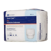 Sure Care Protective Underwear Small To Medium, 4/20 Ea