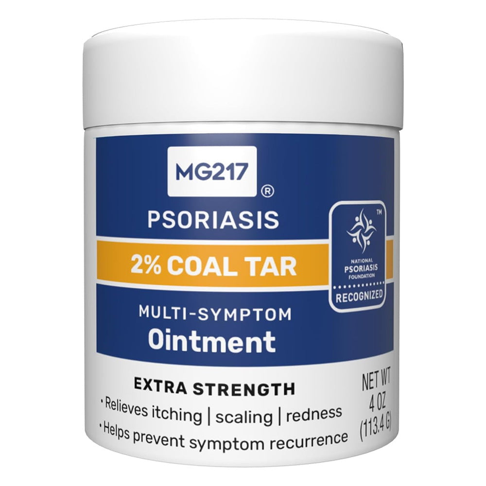 MG217 Psoriasis 2% Coal Tar Multi-Symptom Ointment, 4 Oz