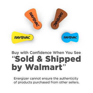 Rayovac Size 13 Hearing Aid Batteries, 16 Count
