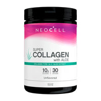 NeoCell Super Collagen With Aloe, Collagen Type 1 and 3, Aloe Extract, 10.6 Oz