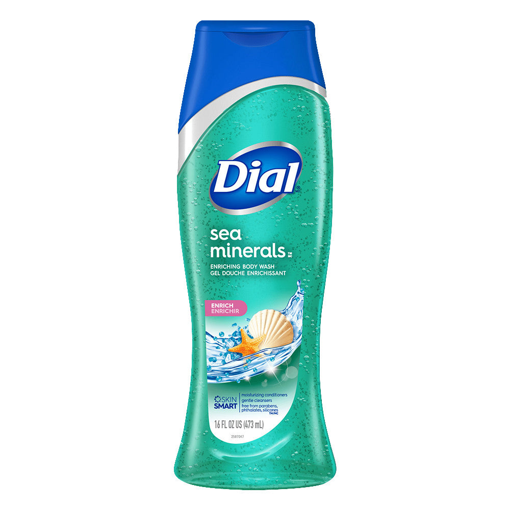 Dial Sea Minerals Enriching Body Wash Skin Therapy, 16 Oz
