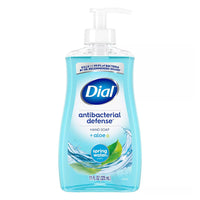 Dial Antibacterial Defense Pump Spring Water Liquid Hand Soap, 11 Oz