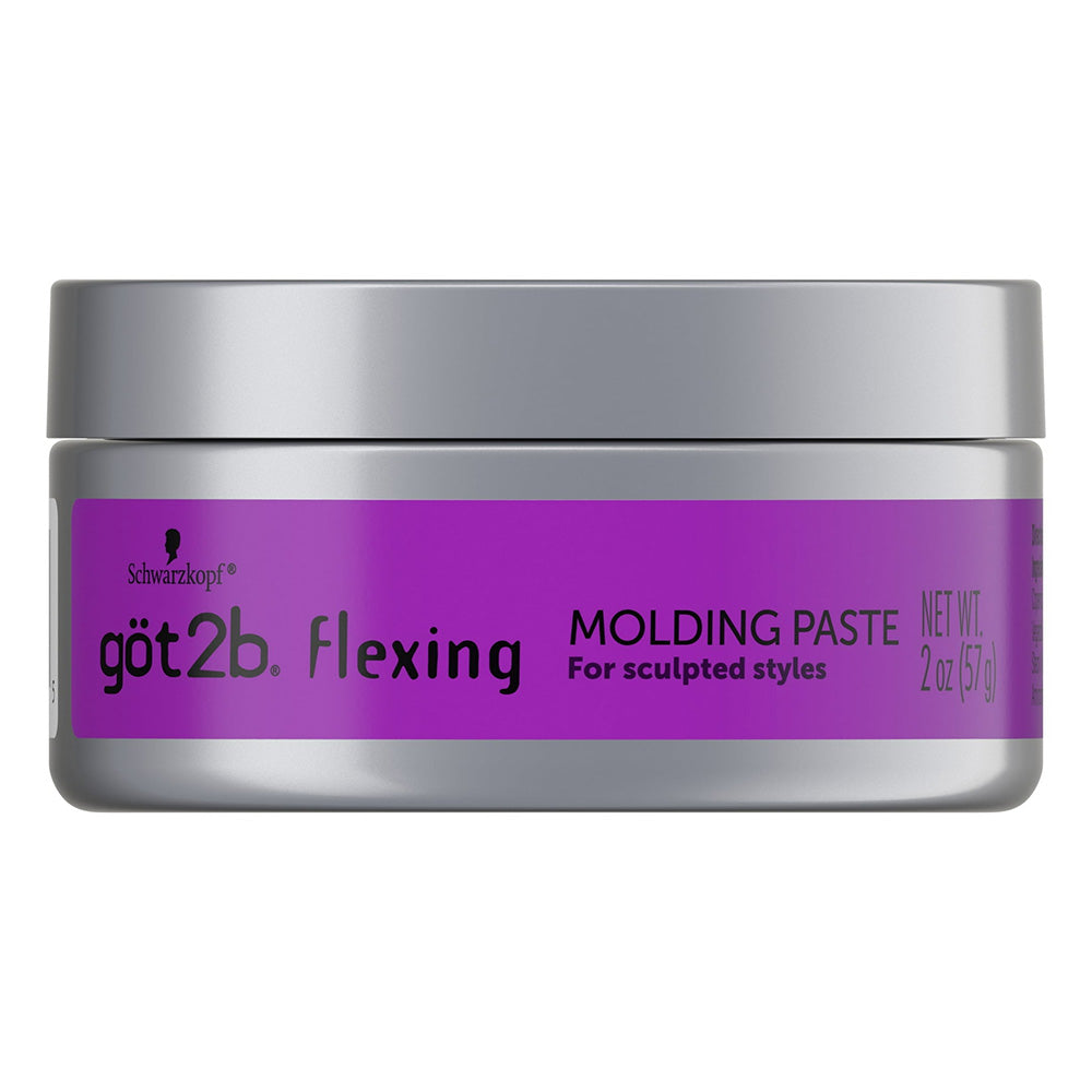 Got2b Flexing Molding Paste for Sculpted Hair Styles 2Oz (57g)