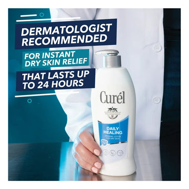 Curel Daily Healing Body Lotion for Dry Skin, 20 Oz