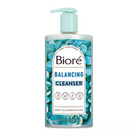 Biore Blue Agave And Baking Soda Balancing Pore Combination Skin Cleanser, 6.77 Oz