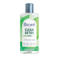 Biore Clean Detox Toner, 8 Oz