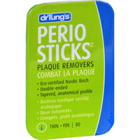 Dr.Tungs Perio Sticks Food And Plaque Removers, Thin - 80 Ea