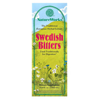 Natureworks Swedish Bitters Dietary Supplement Liquid - 33.8 Oz