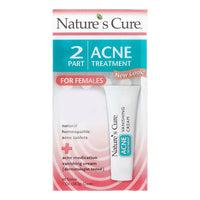 Natures Cure Acne Treatment for Females Cream, 1 Oz