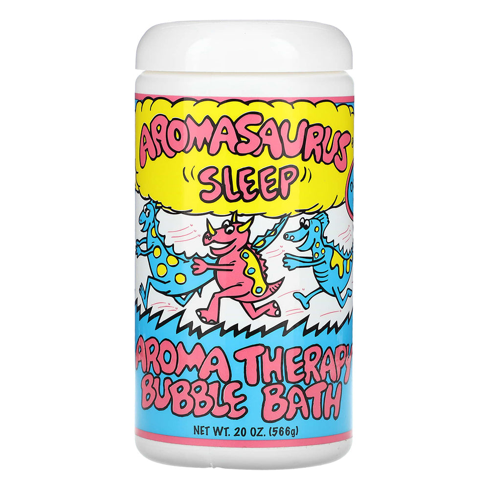 Abra Therapeutics Aromasaurus Sleep Aroma Therapy Bubble Bath for Kids 16Oz (454g)