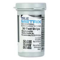 True Metrix Self Monitoring Blood Glucose Test Strips, 30 Ea
