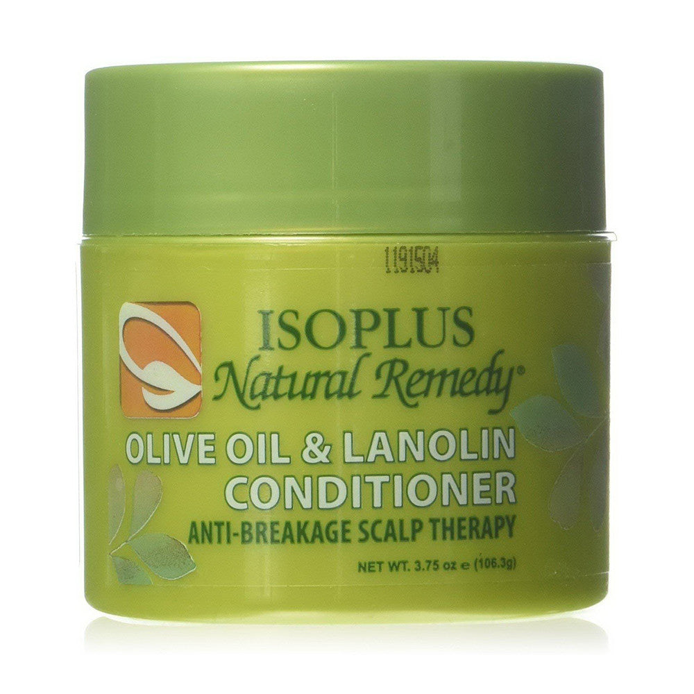Isoplus Natural Remedy Olive Oil and Lanolin Conditioner, 3.75 Oz
