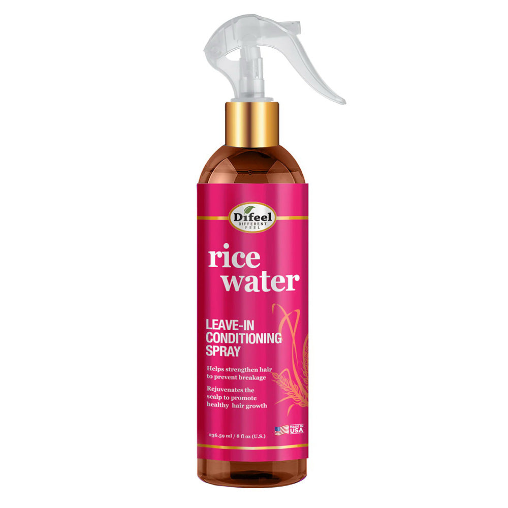 Difeel Rice Water Leave-in Conditioning Hair Spray 8Oz (240ml)