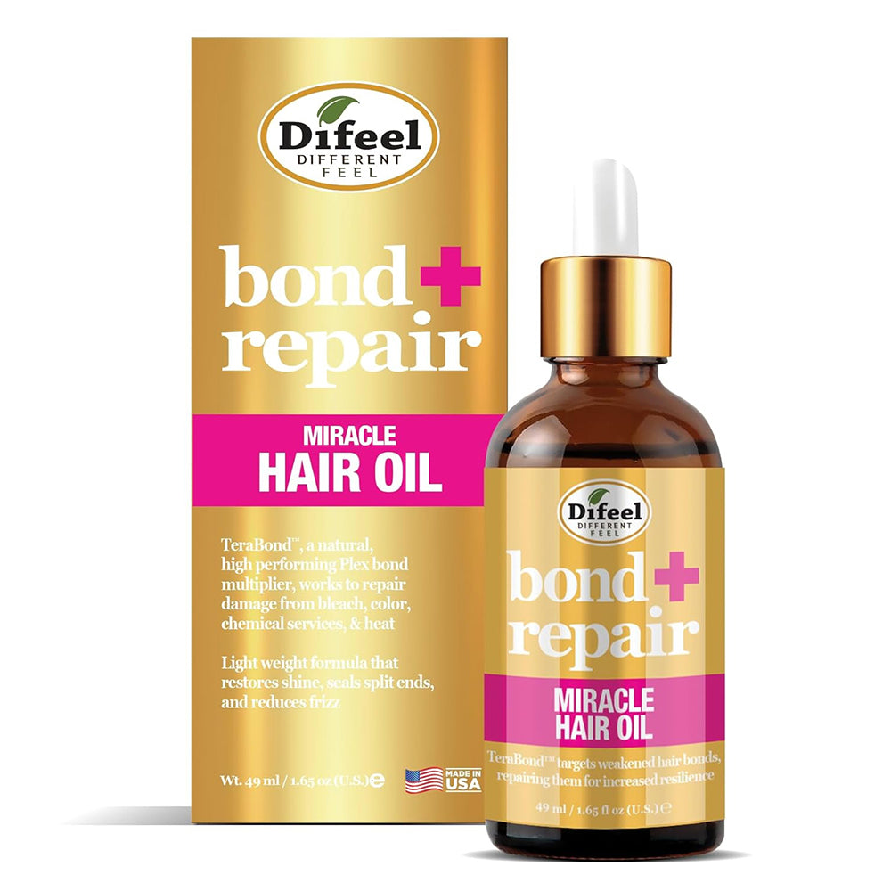 Difeel Bond and Repair Miracle Hair Oil 1.65Oz (49ml)