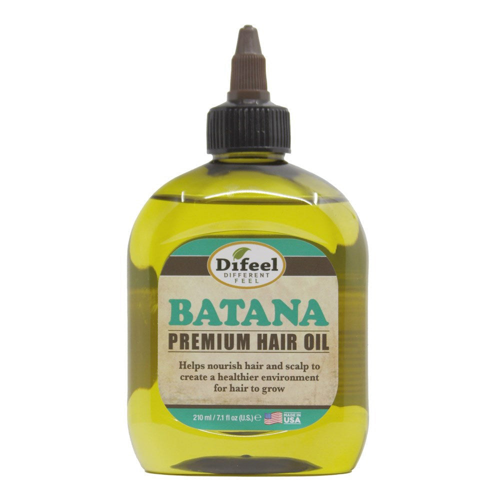 Difeel Batana Premium Hair Oil Helps Nourish Hair and Growth 7.1Oz (210ml)