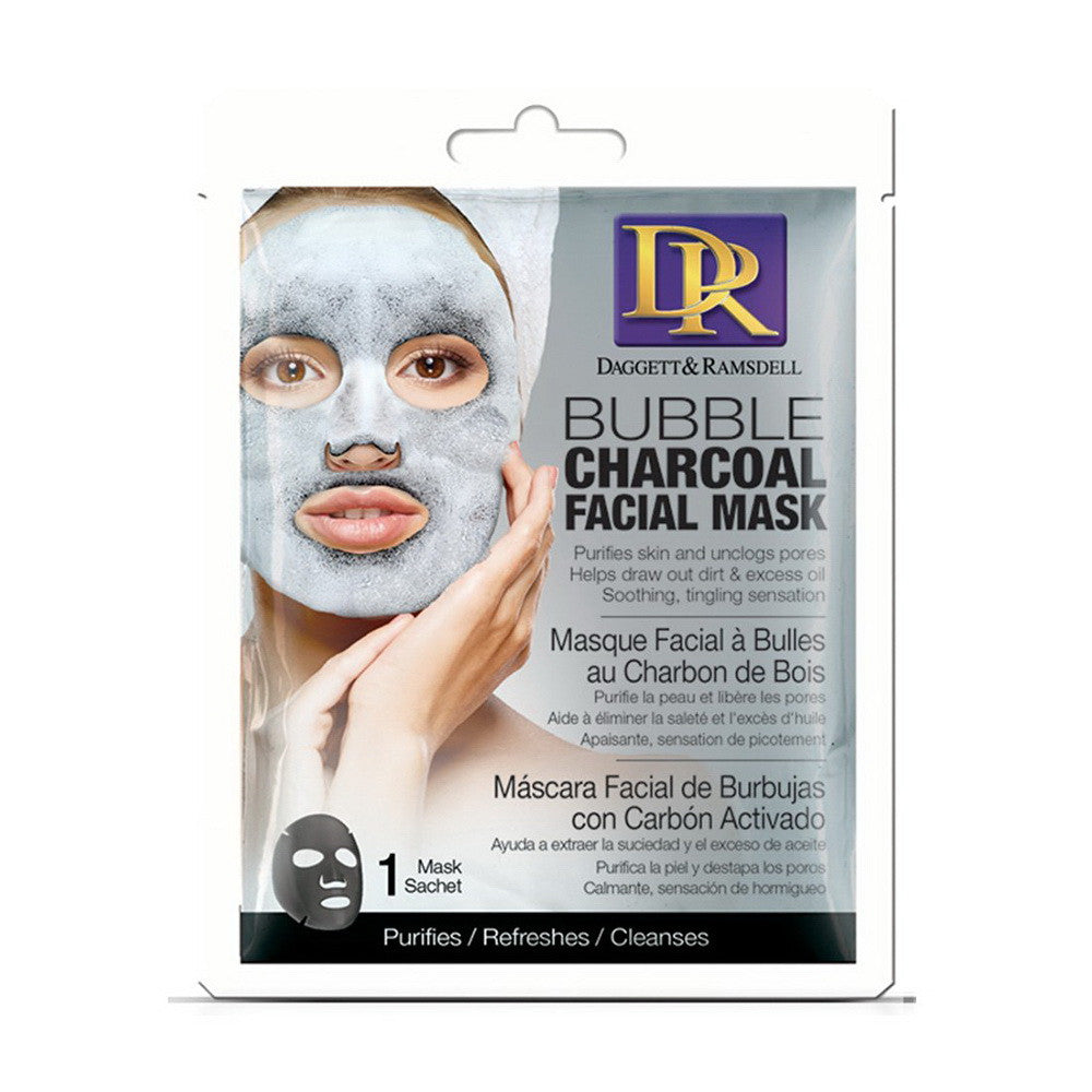 Daggett and Ramsdell Bubble Charcoal Facial Mask Sheet, DL 6