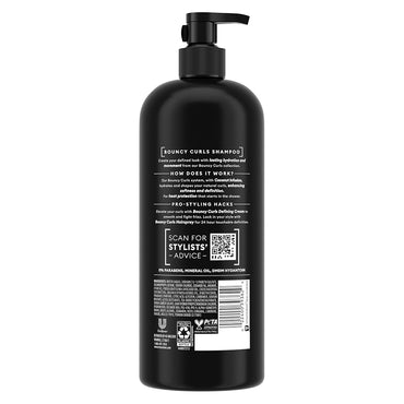 Tresemme Flawless Curls Enhancing Daily Shampoo, Coconut Essence, 28 Oz