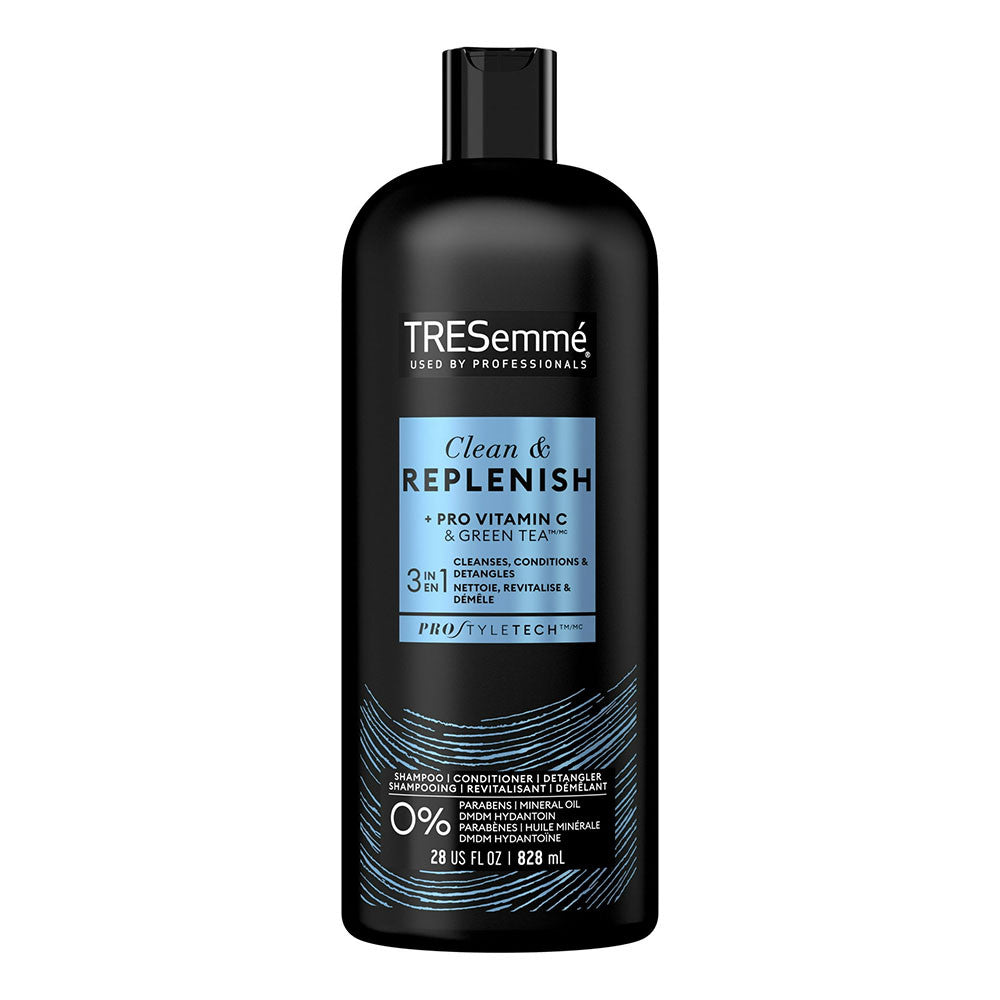 Tresemme 3 In 1 Cleanse and Replenish Hair Shampoo Plus Conditioner, 28 Oz