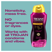 Trojan Lubricants H2O Closer Personal Lubricant, 5.5 Oz