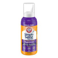 Simply Saline Plus Nighttime Formula, Extra Strength, 4.6 Oz