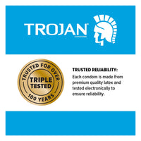Trojans Non-Lubricated Condoms - 3 Ea/Pack