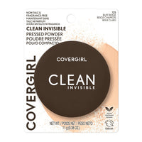 Covergirl Clean Pressed Powder 125, Compact Buff Beige, 0.38 Oz, 1 Ea