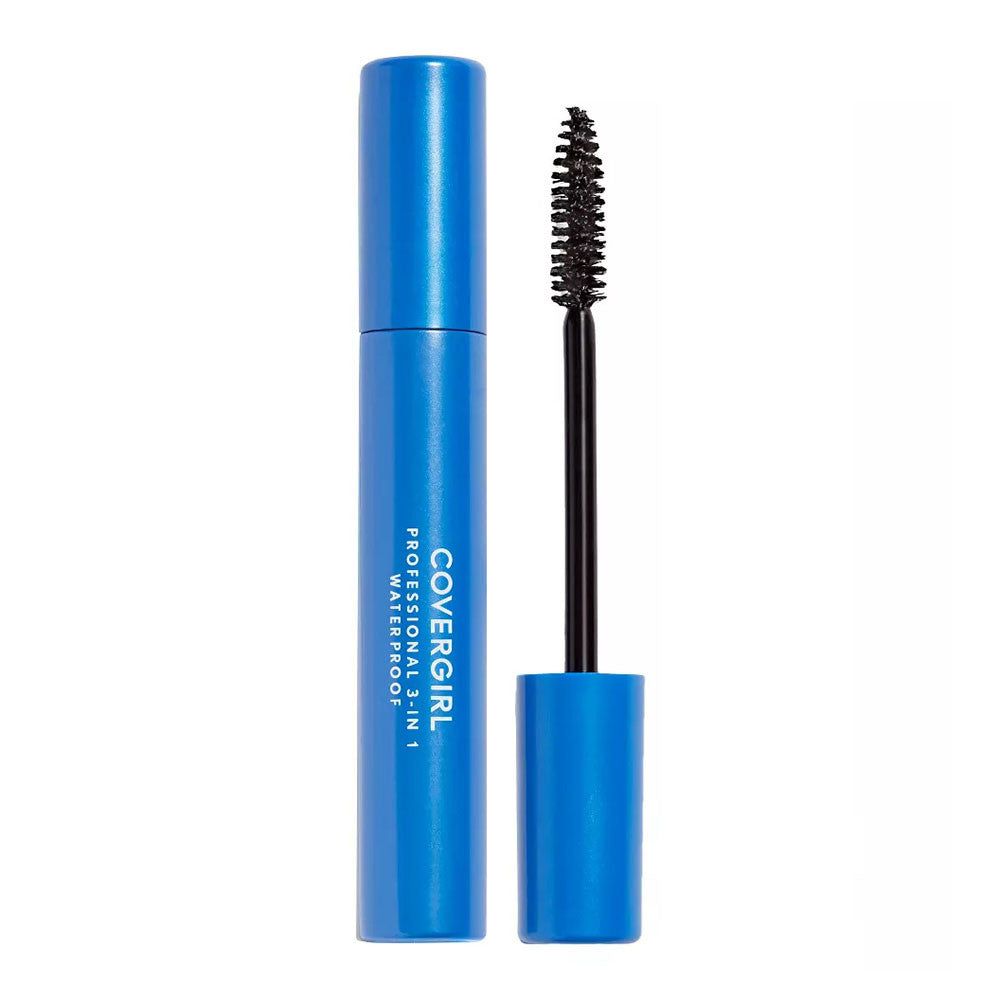 Cover Girl Professional 3 In1 Waterproof Mascara, 225 Very Black, 0.3 Oz