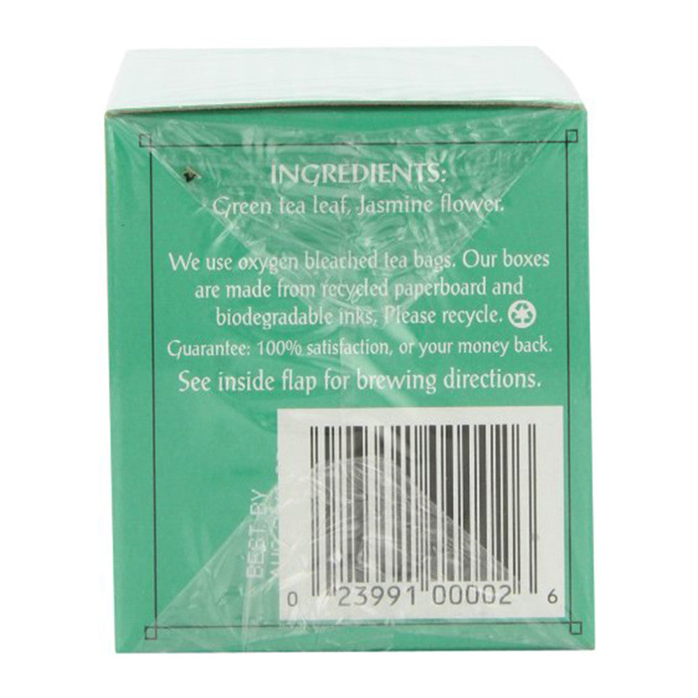 Triple Leaf Tea Jasmine Green Tea, 20 Tea Bags, 1.34 Oz