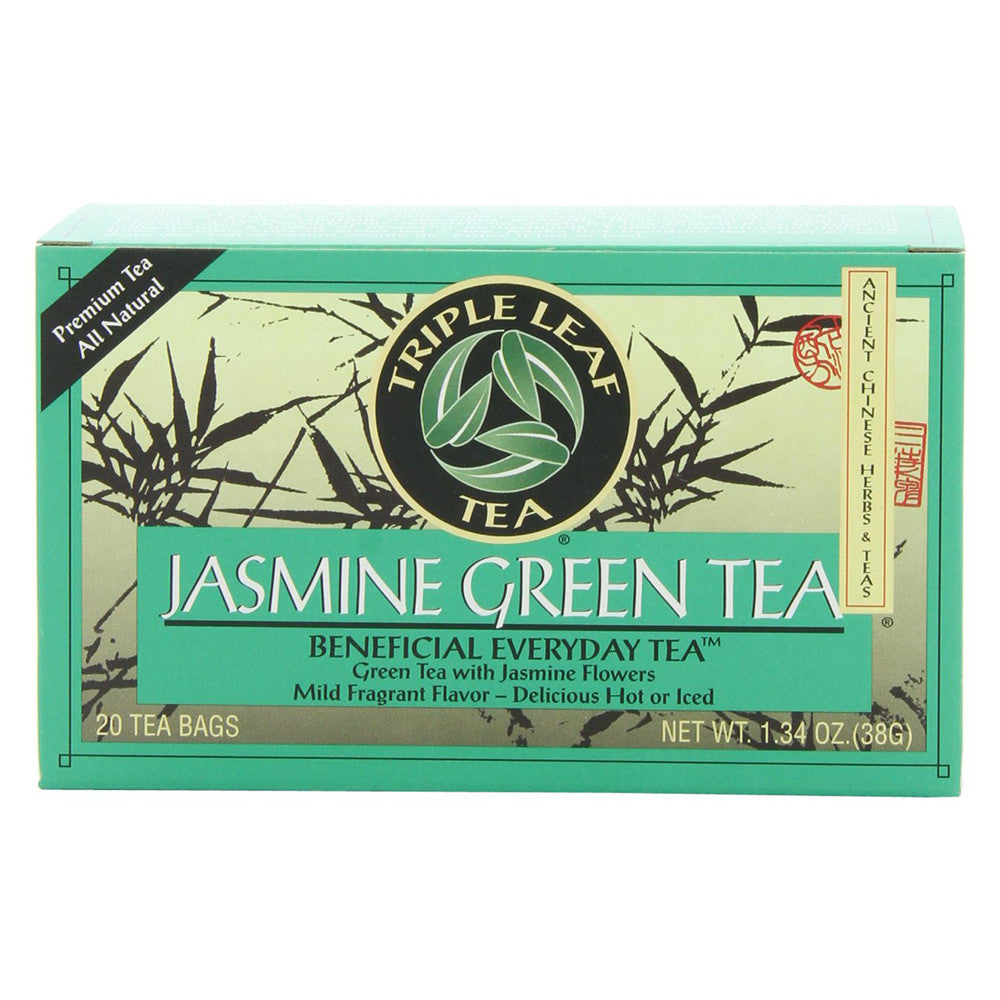 Triple Leaf Tea Jasmine Green Tea, 20 Tea Bags, 1.34 Oz