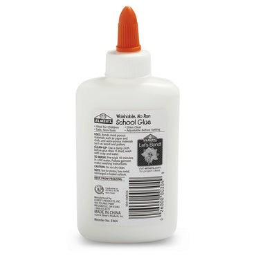 Elmers Washable School Glue, Non Toxic - 4 Oz