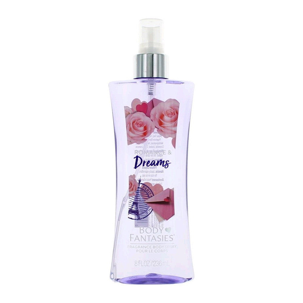Body Fantasies Signature Romance And Dreams Unisex Body Spray, 8 Oz
