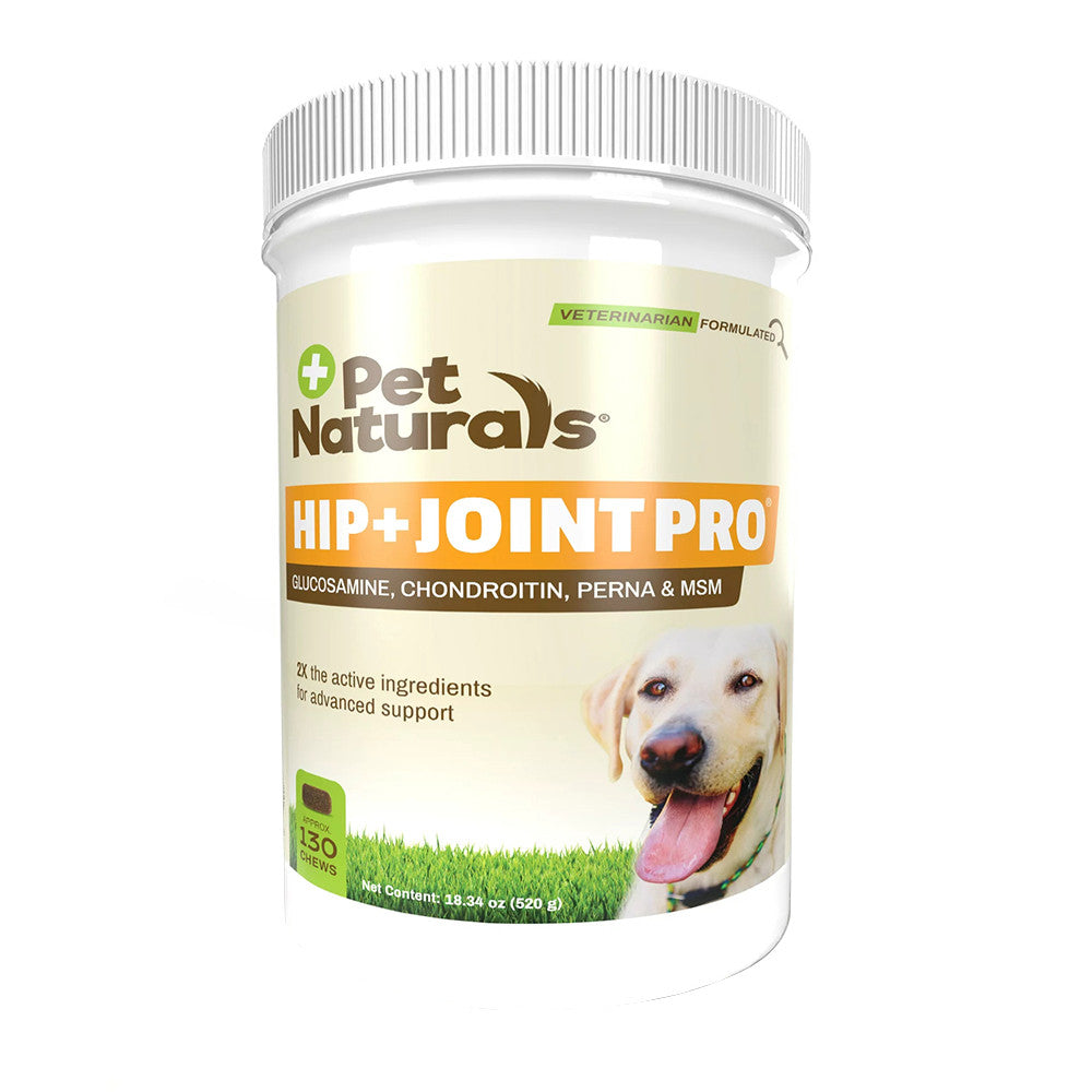 Pet Naturals Hip and Joint Pro for Dog Chews, 130 Ea