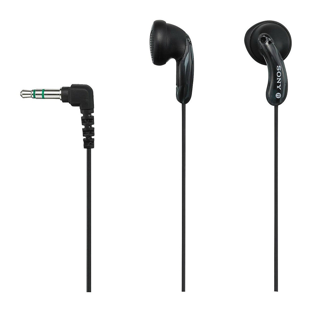 Sony In Ear Wired Stereo Headphones, Black, 1 Ea